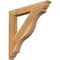 Ekena Millwork Funston Traditional Rough Sawn Bracket, Western Red Cedar, 4"W x 32"D x 32"H BKT04X32X32FST01RWR - alternate 1